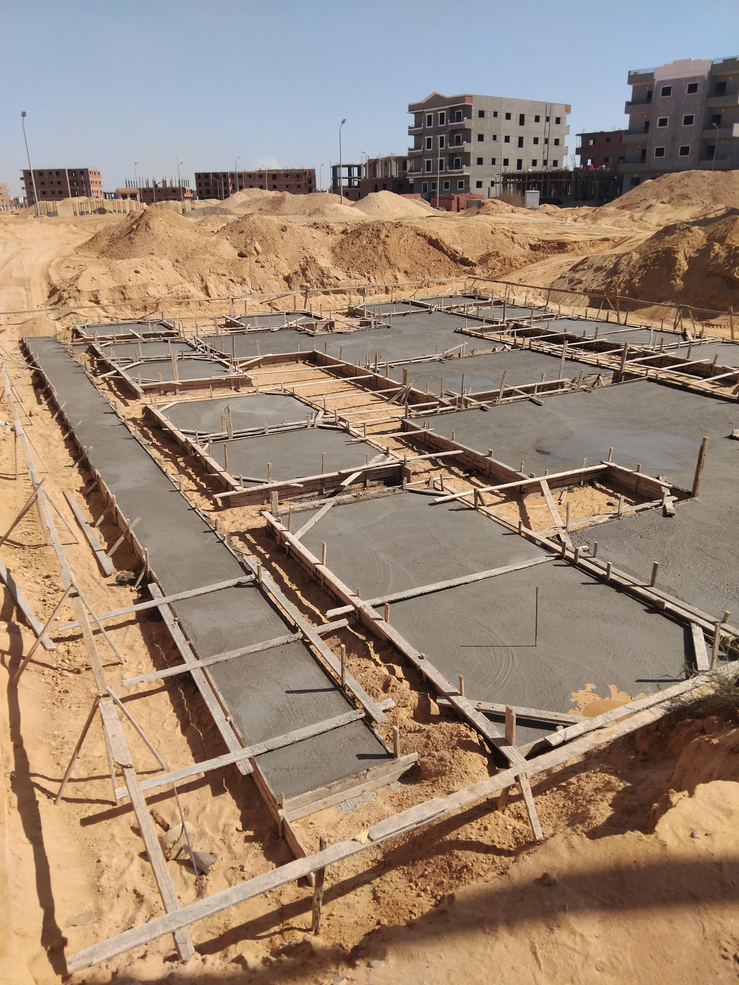 Construction stage Plain concrete