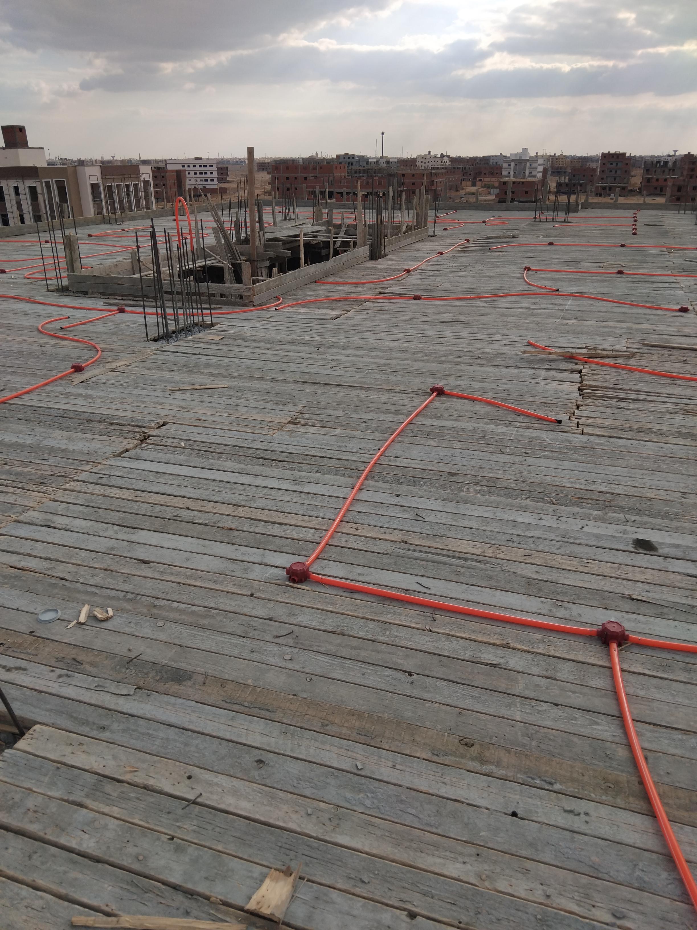 Construction stage Third floor slab