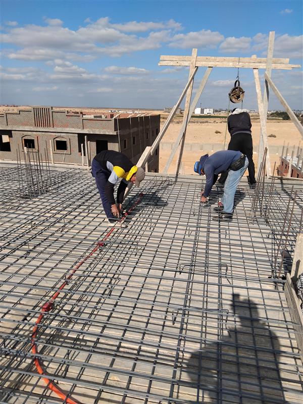 Construction stage Third floor slab