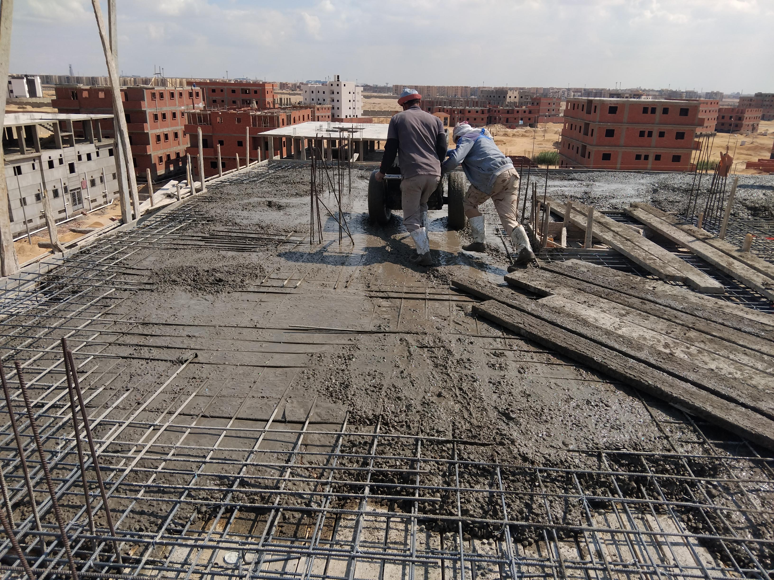 Construction stage Third floor slab