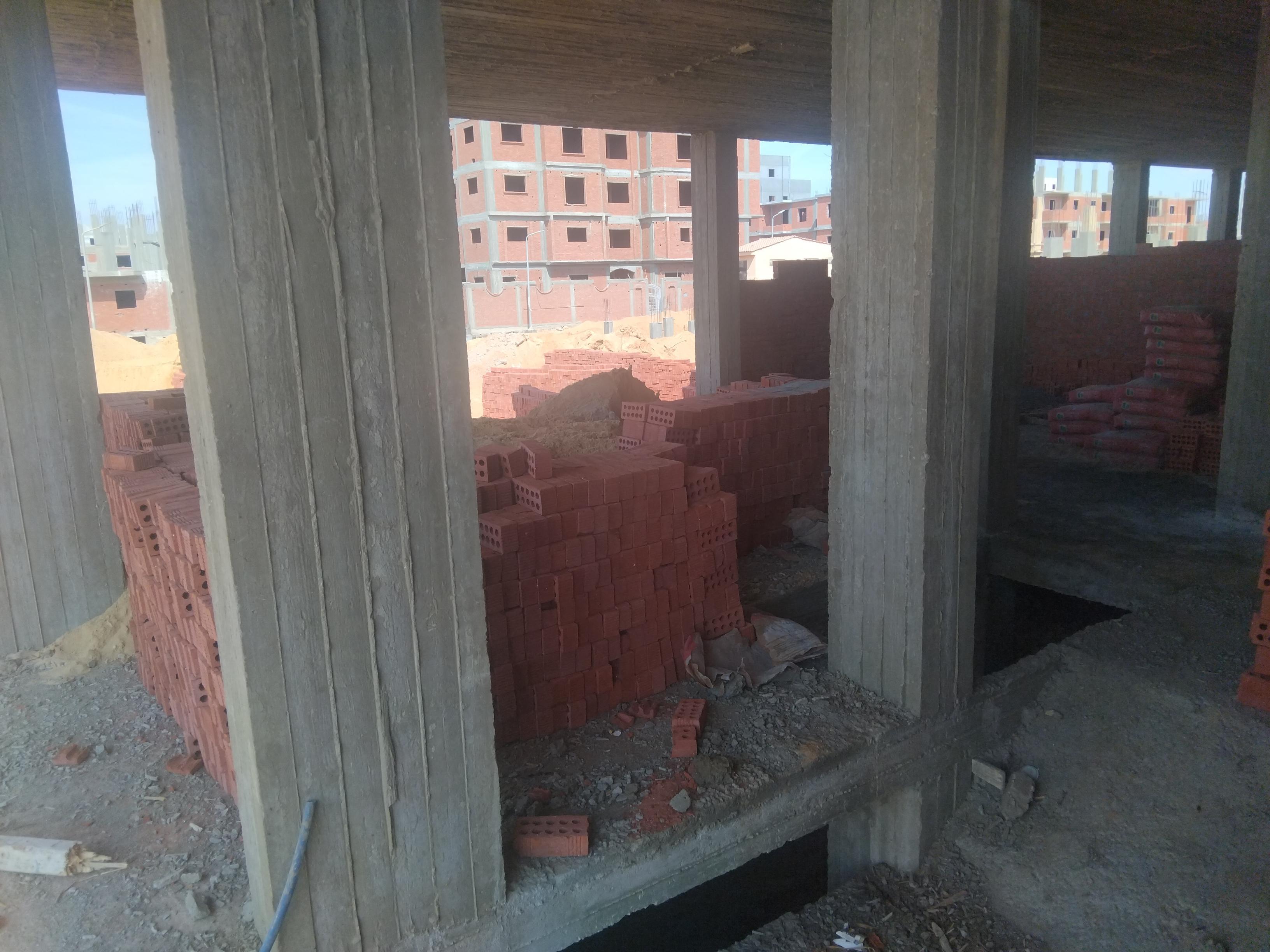 Construction stage Ground floor walls