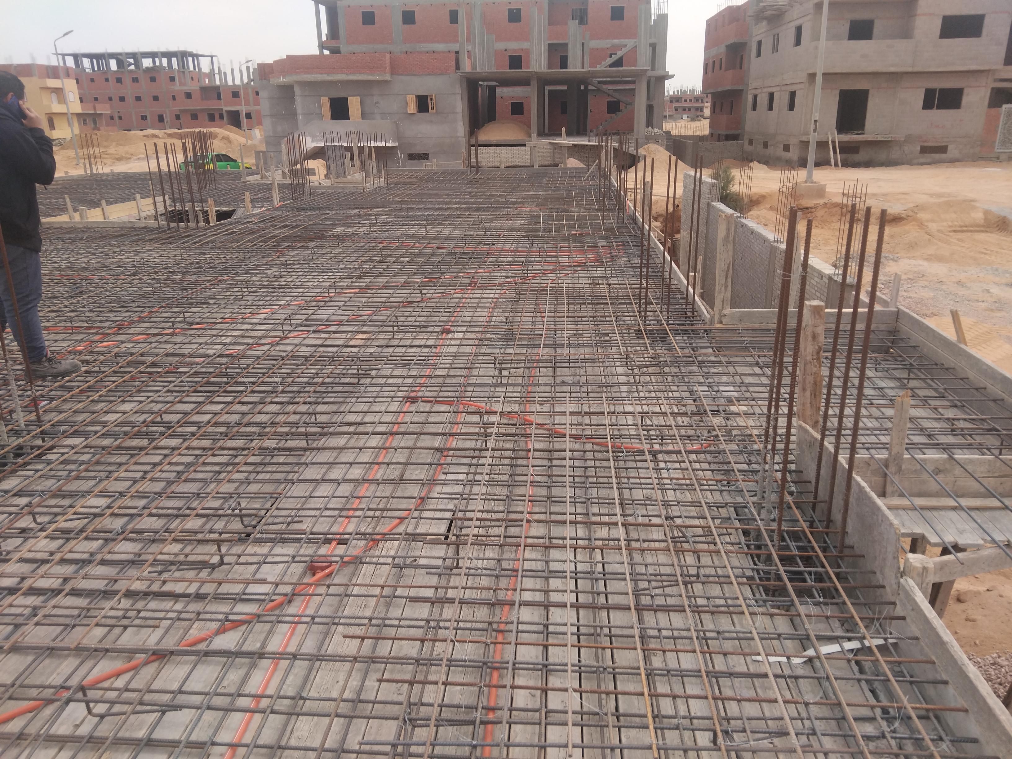 Construction stage Basement slab