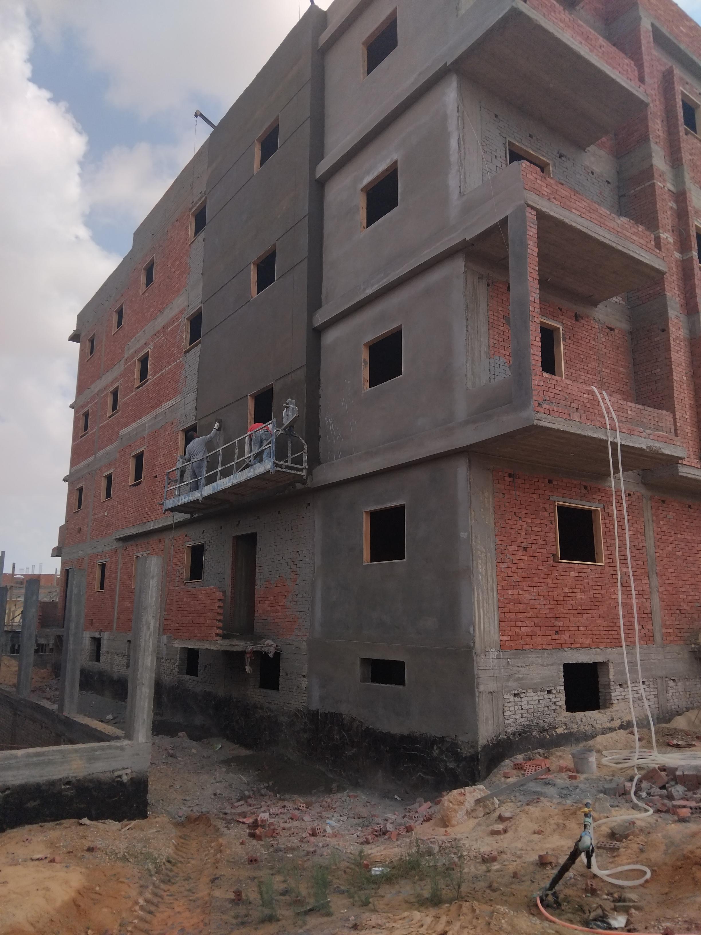 Construction stage Plaster and putty