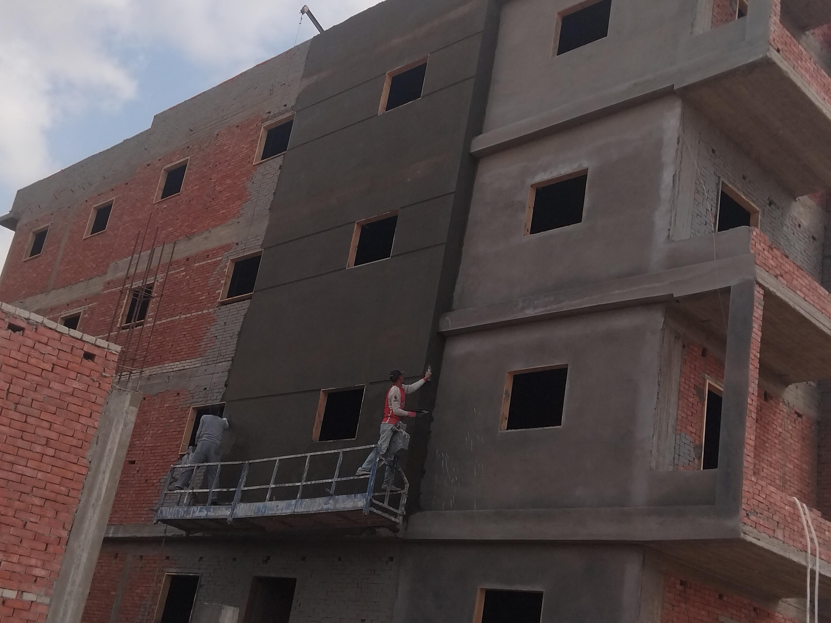 Construction stage Plaster and putty