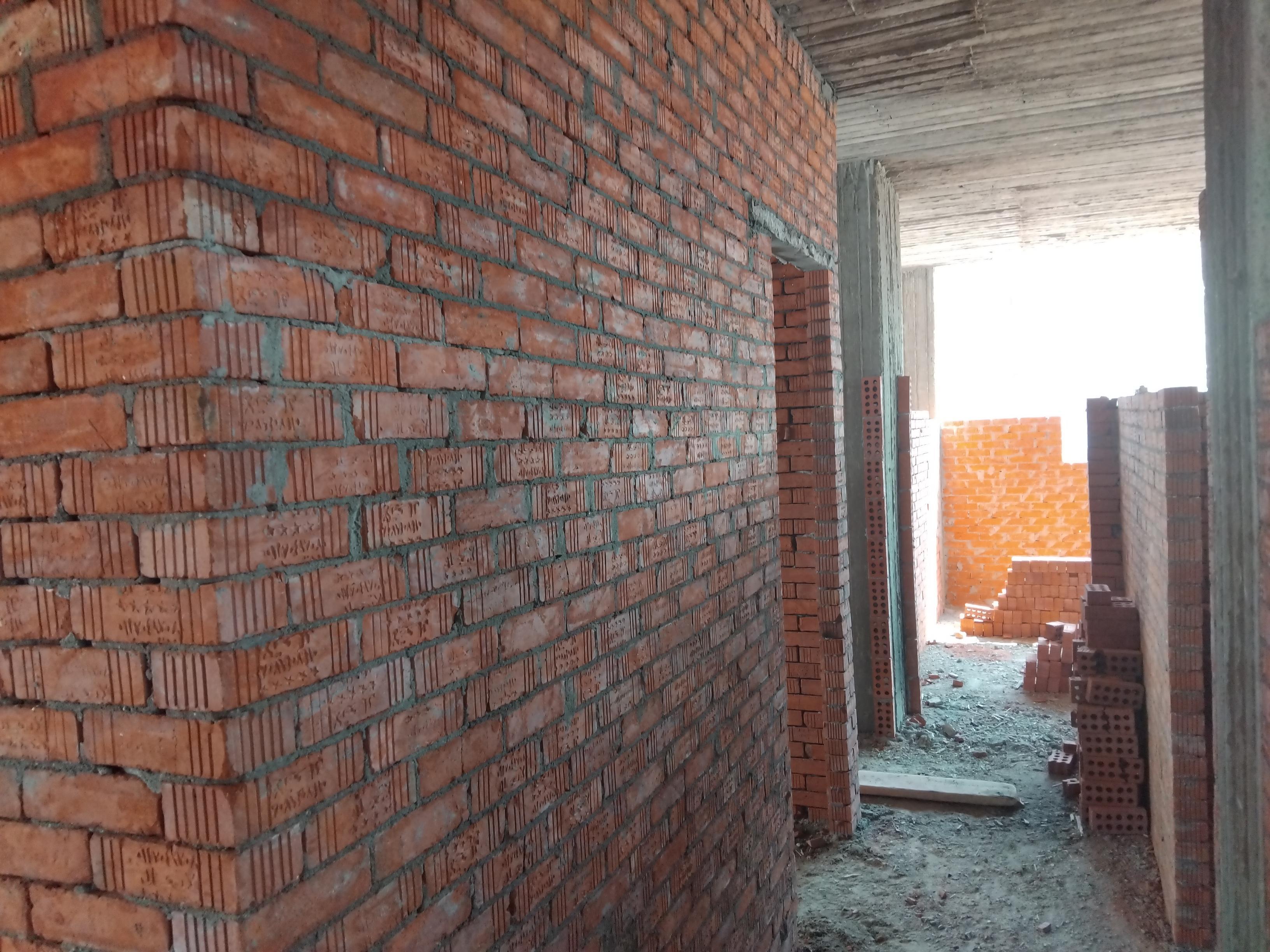 Construction stage Second floor walls