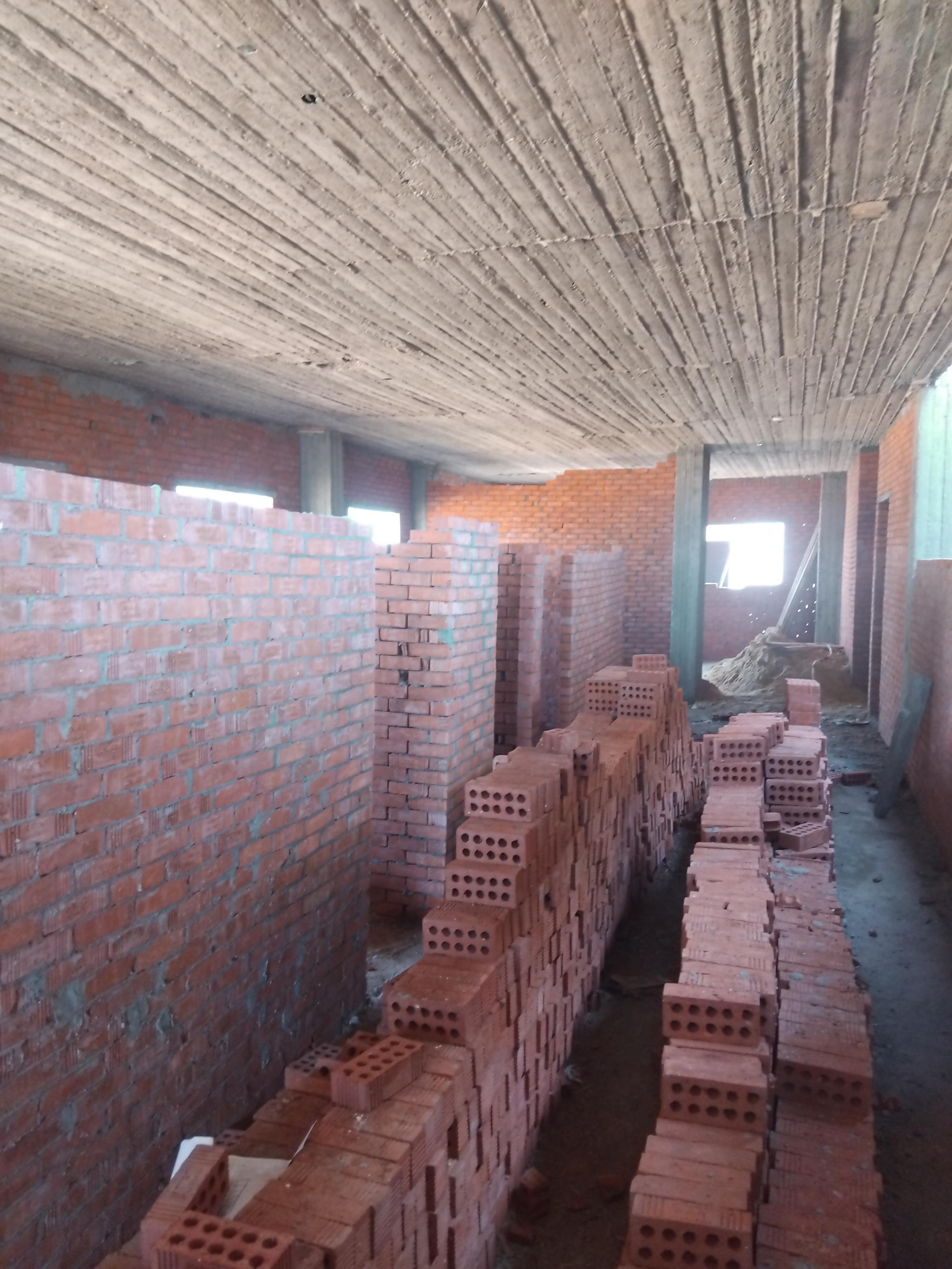 Construction stage Second floor walls