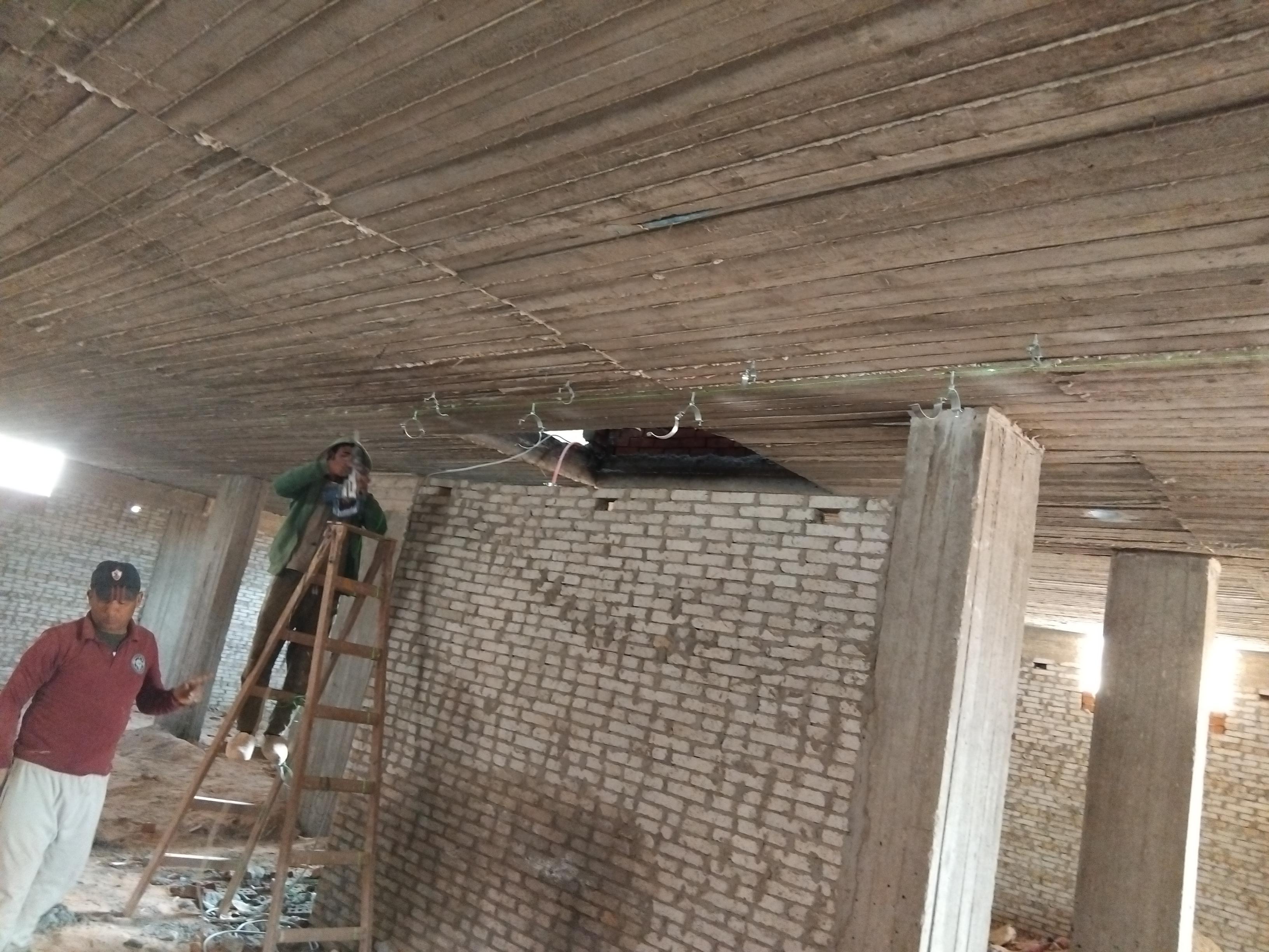 Construction stage Plumbing works