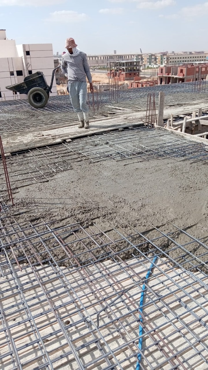 Construction stage Third floor slab