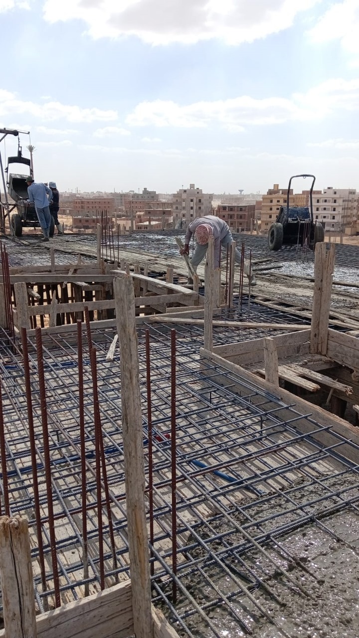 Construction stage Third floor slab