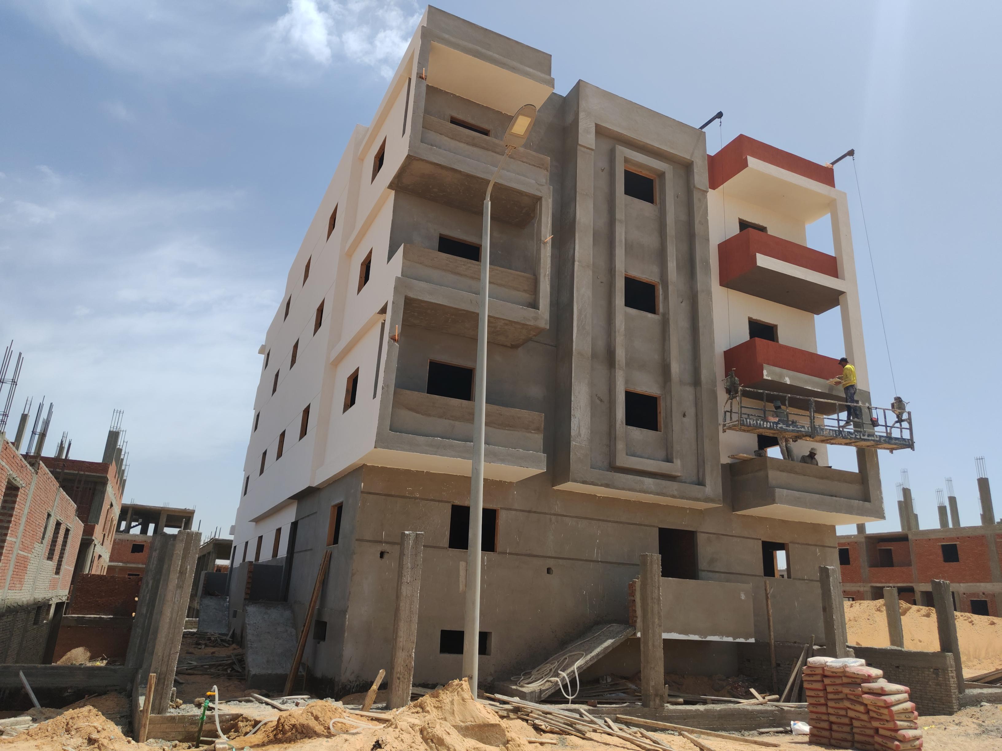 Construction stage Plaster and putty
