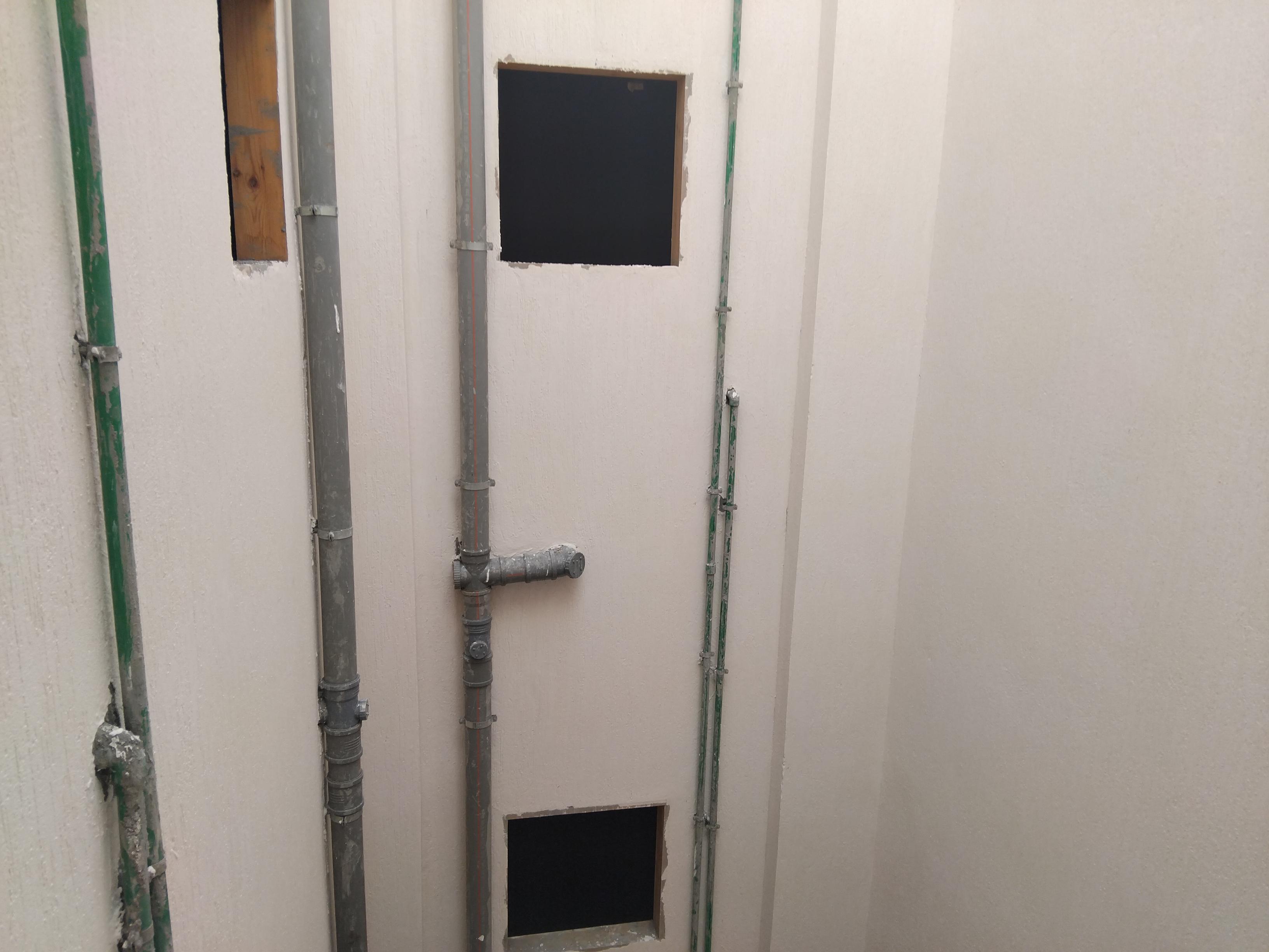 Construction stage Plaster and putty
