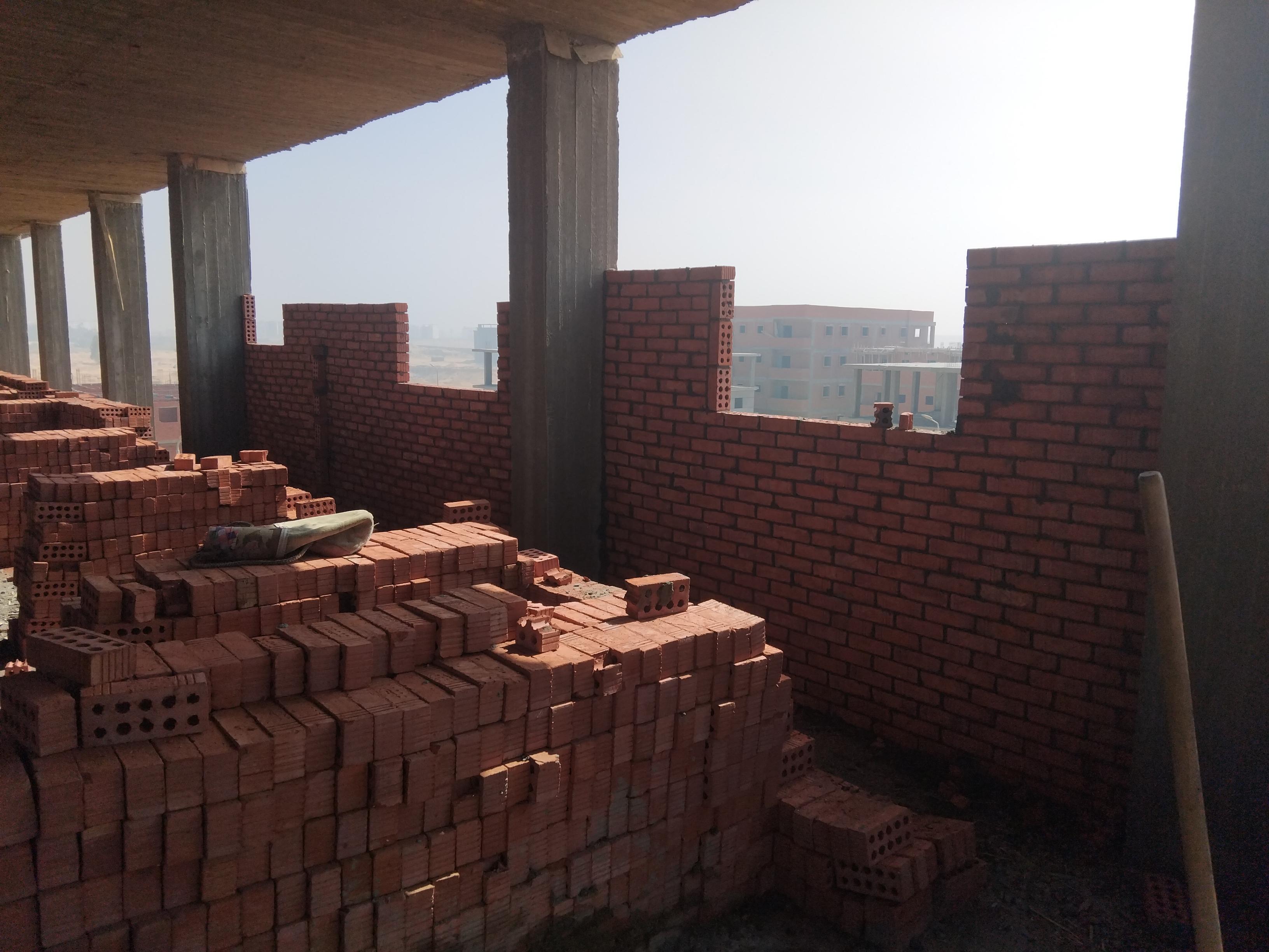 Construction stage Third floor walls