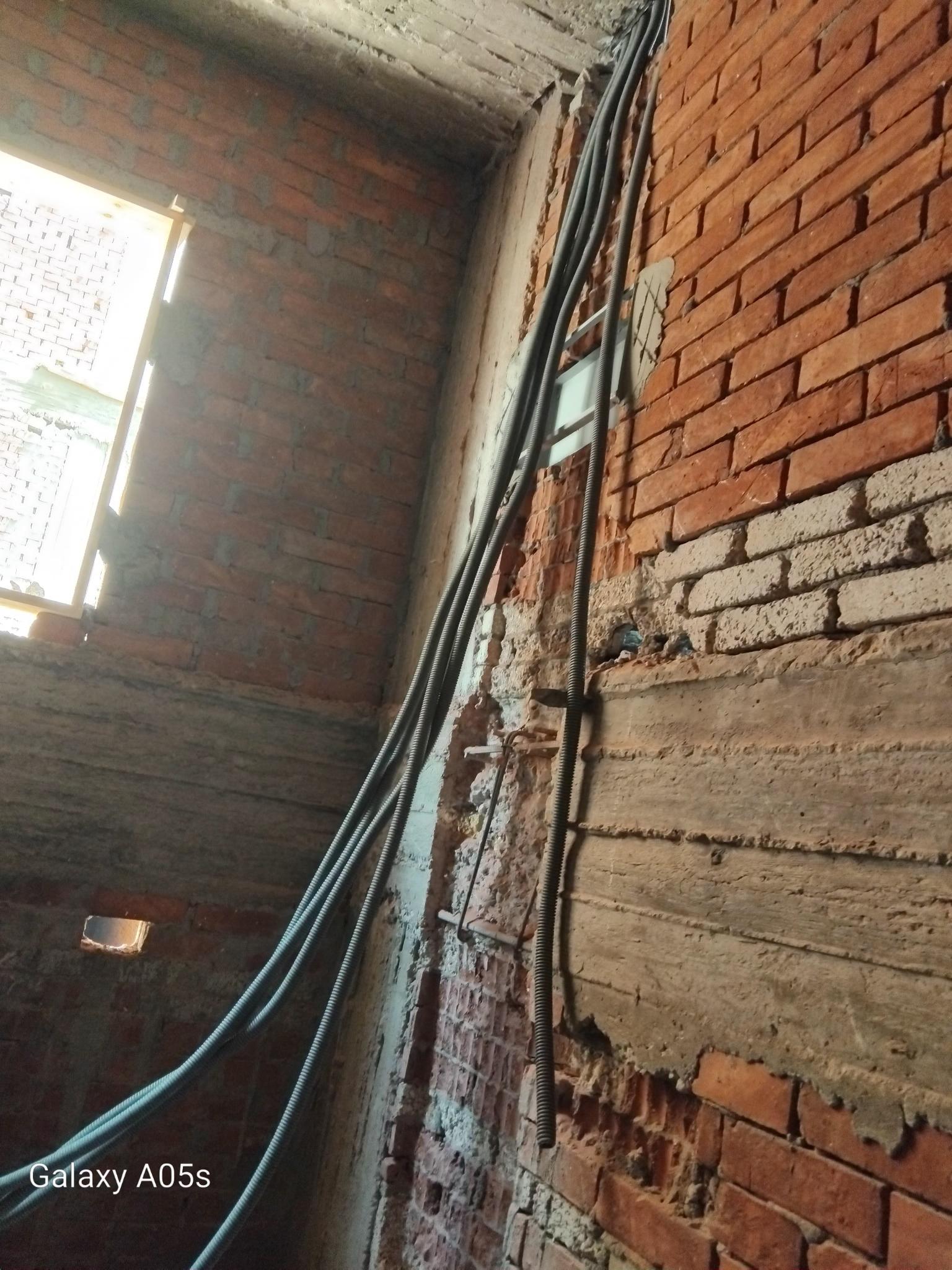 Construction stage Electrical works