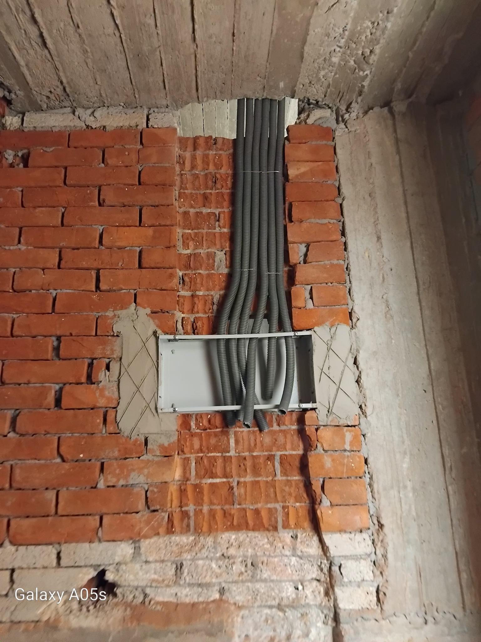 Construction stage Electrical works