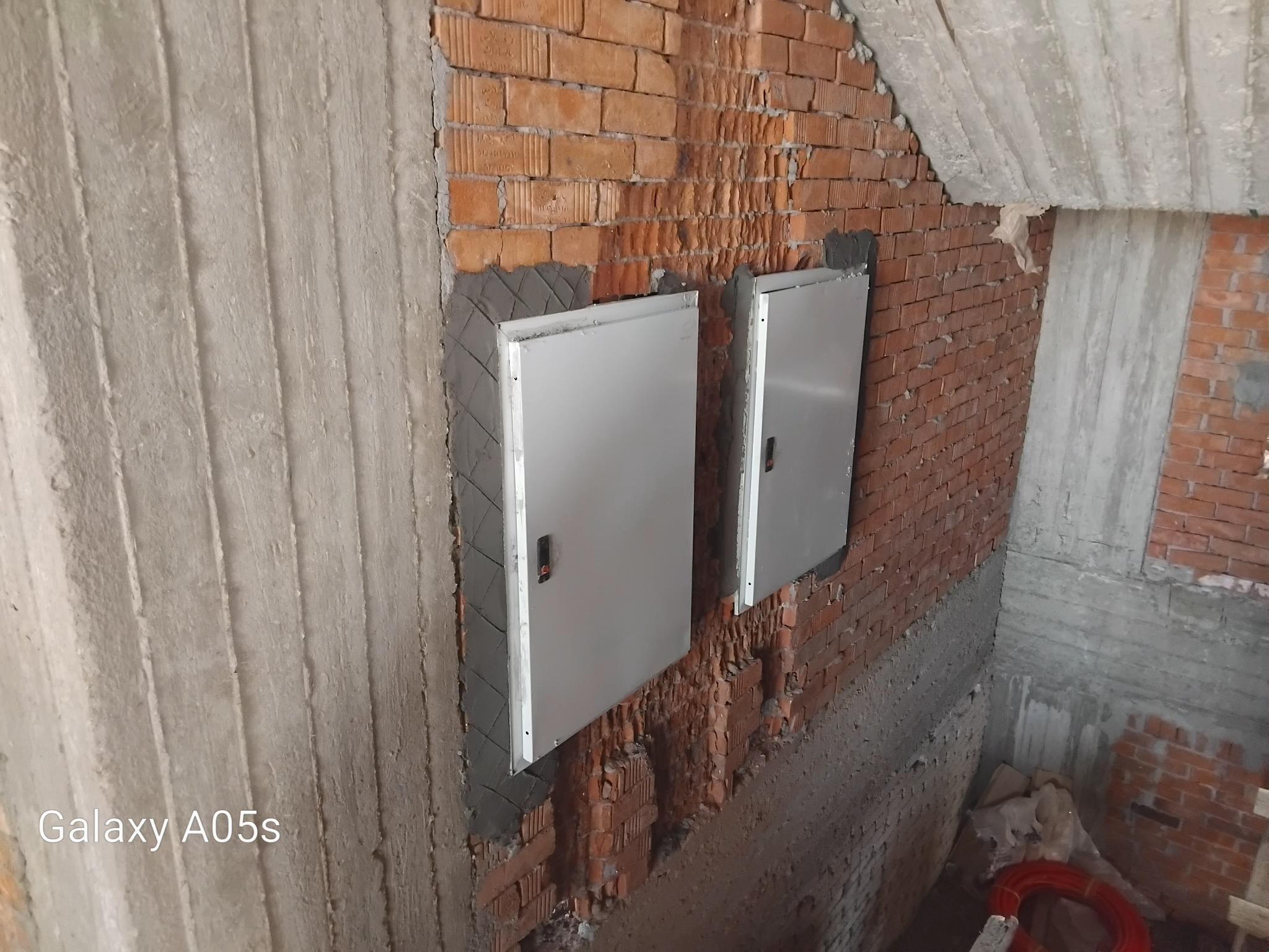 Construction stage Electrical works