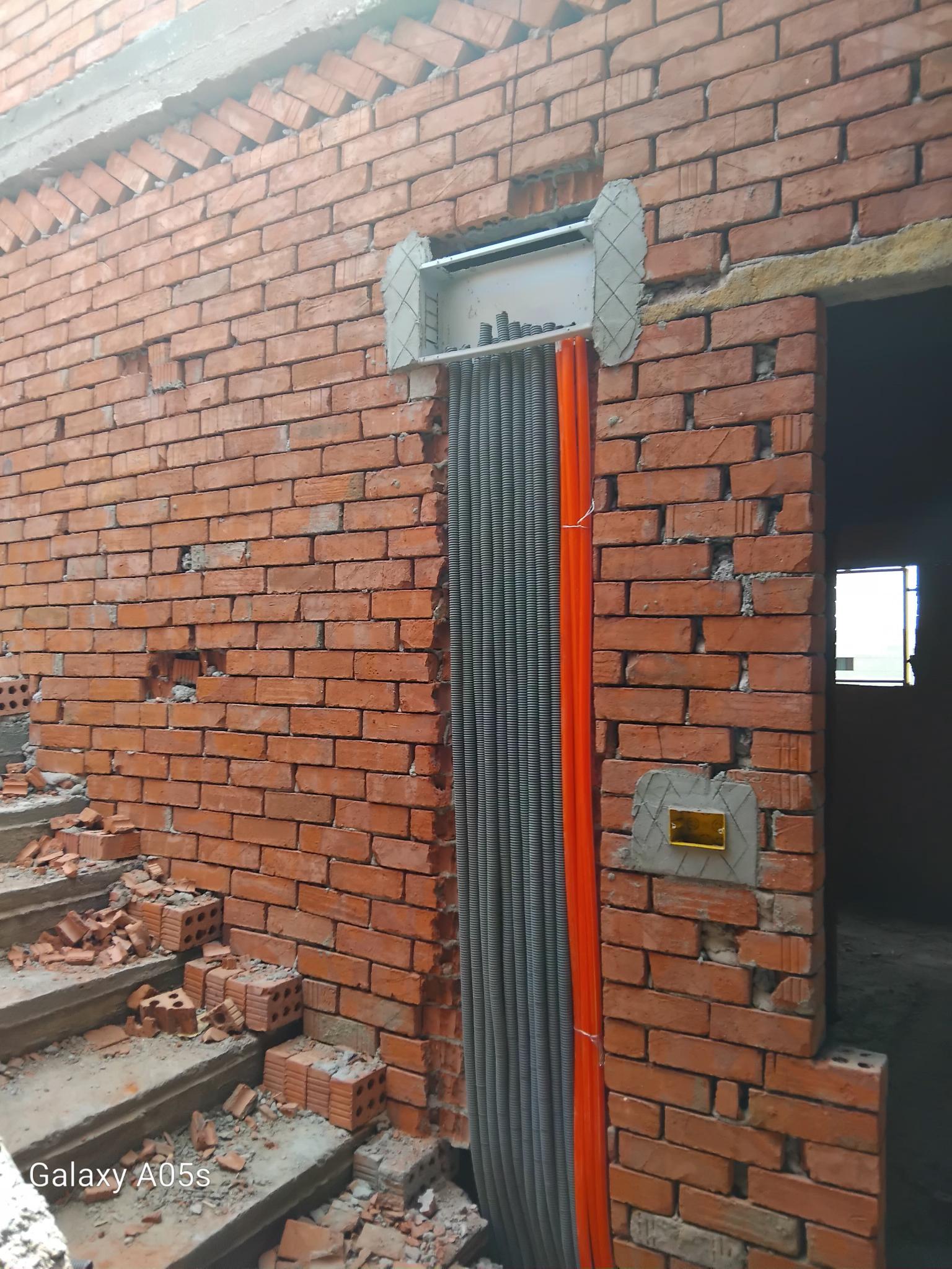 Construction stage Electrical works