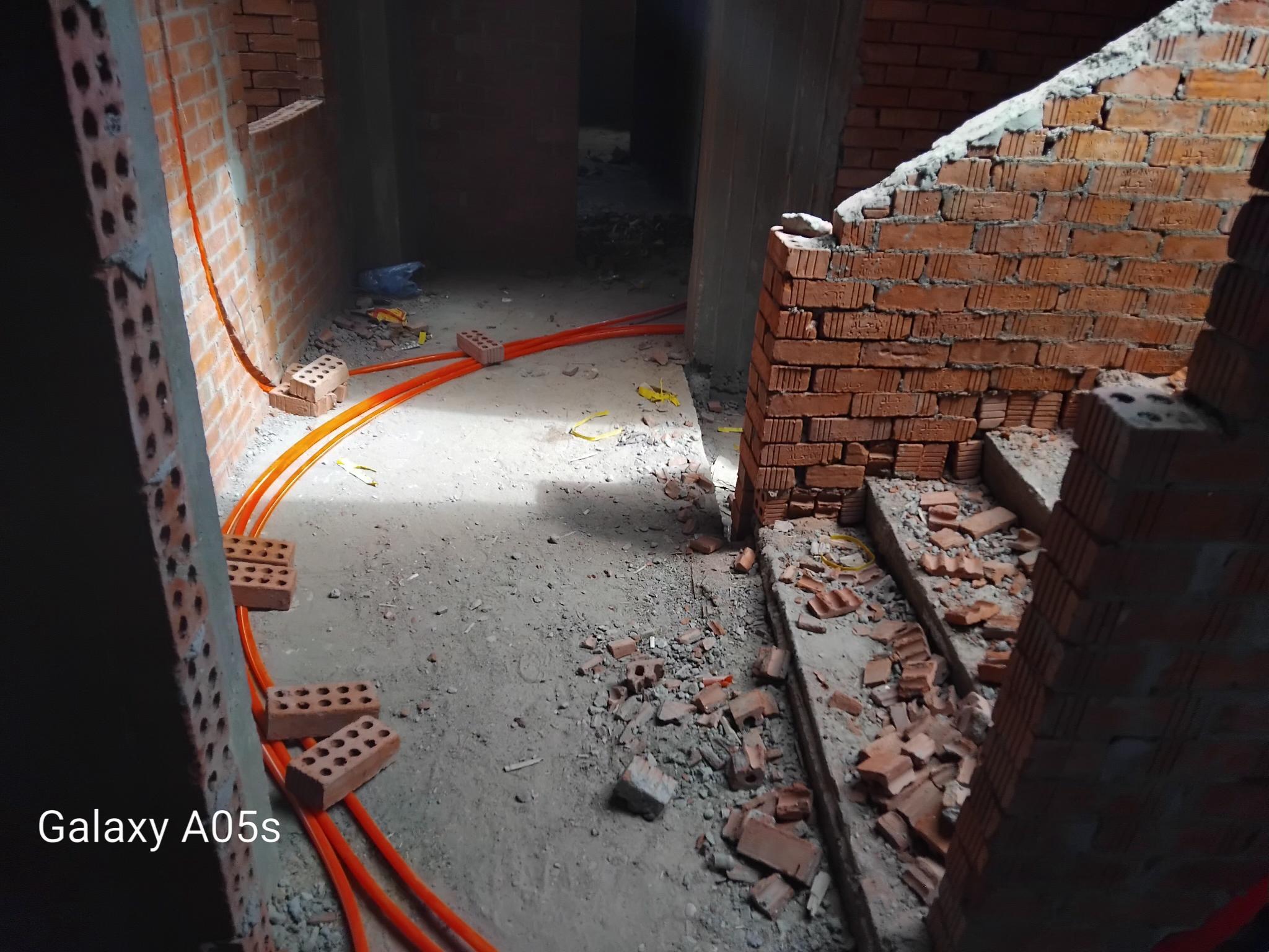 Construction stage Electrical works