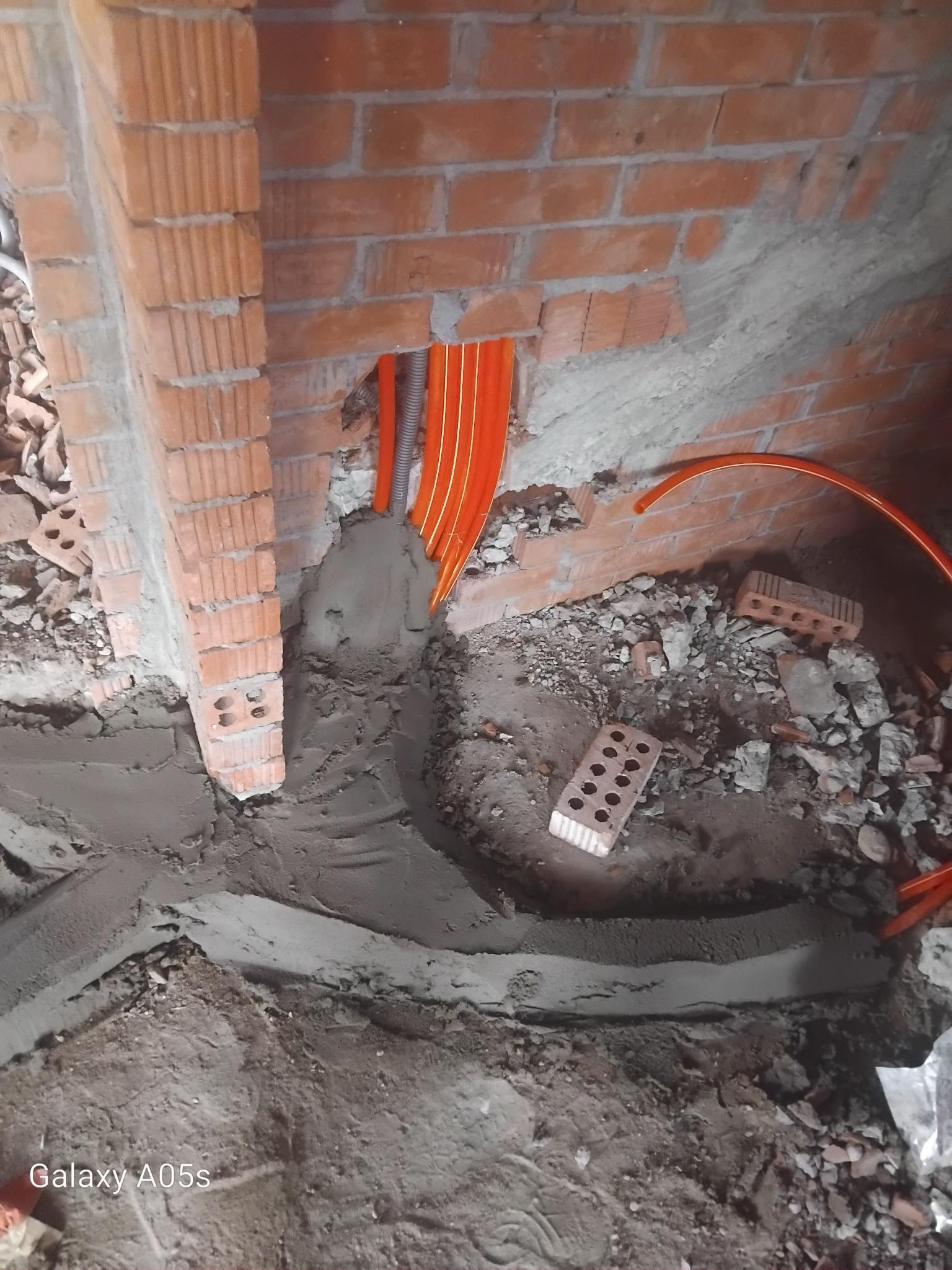Construction stage Electrical works