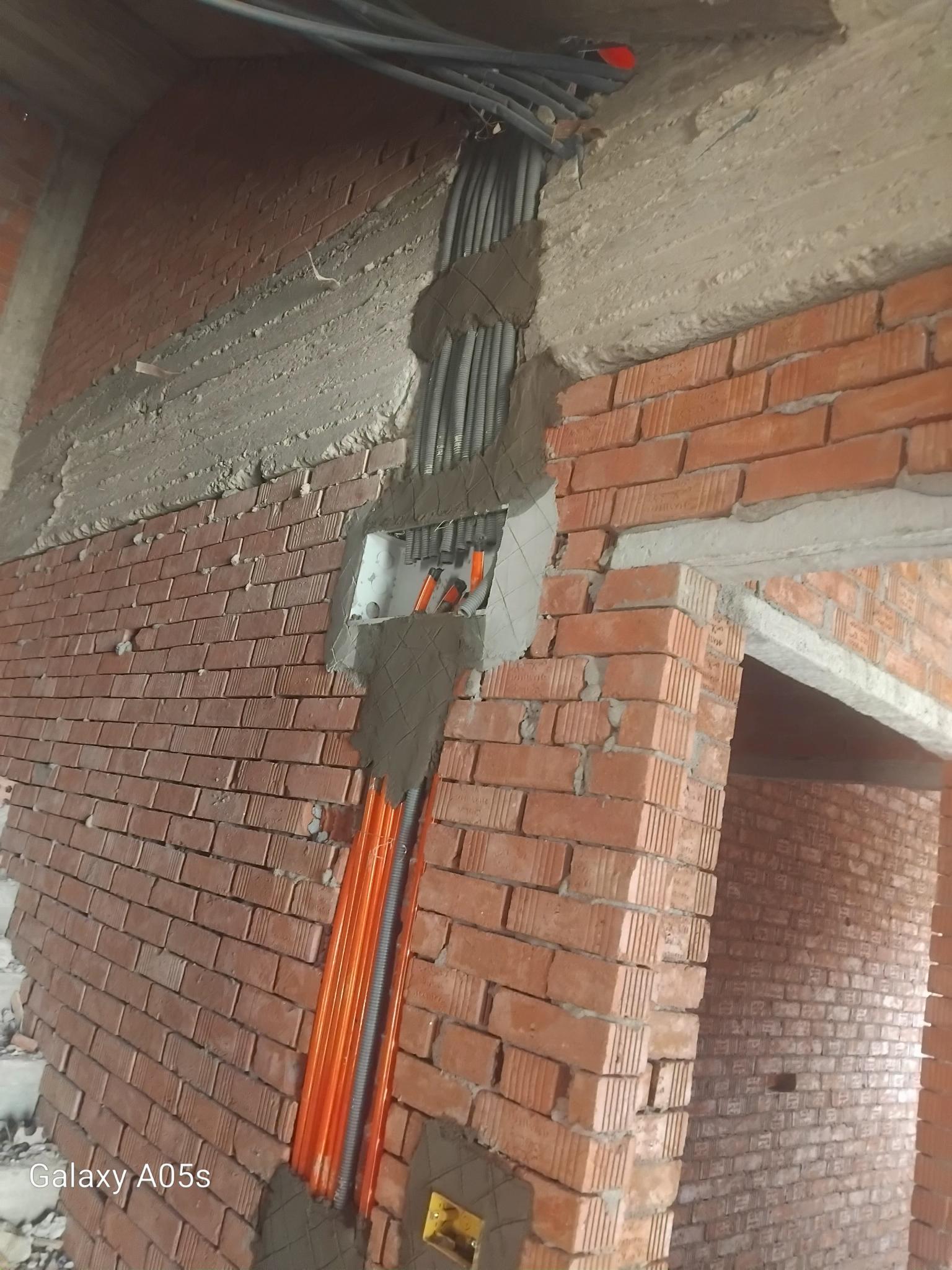 Construction stage Electrical works