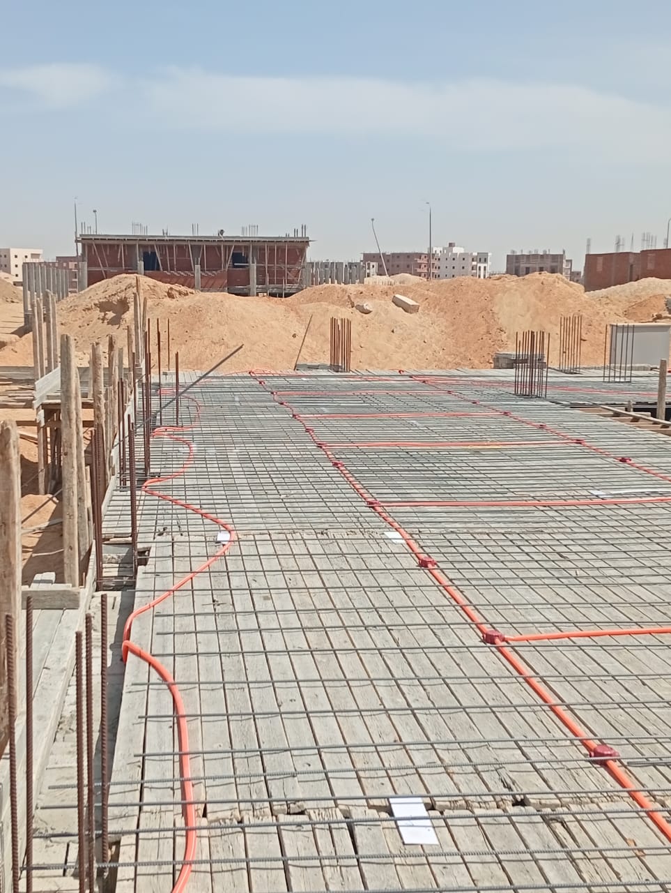 Construction stage Basement slab