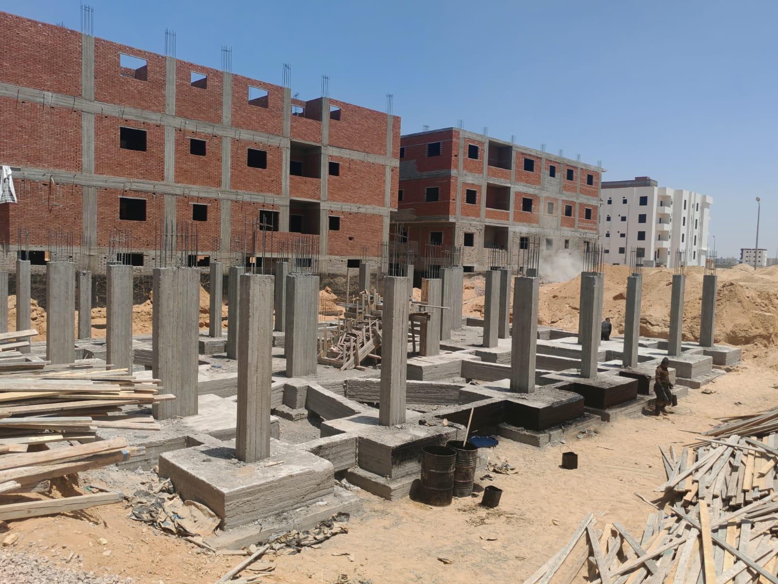Construction stage Footings insulation