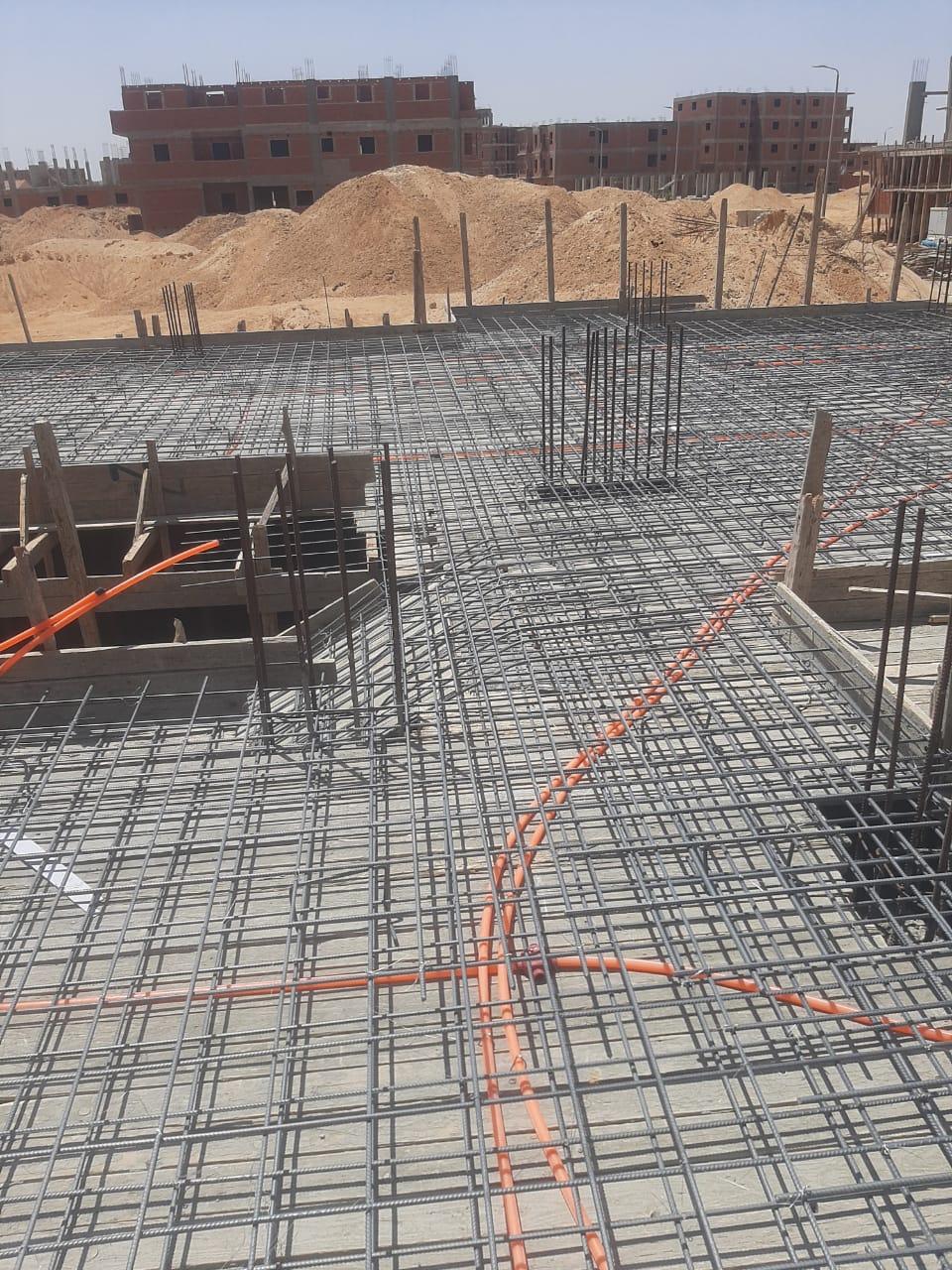 Construction stage Basement slab