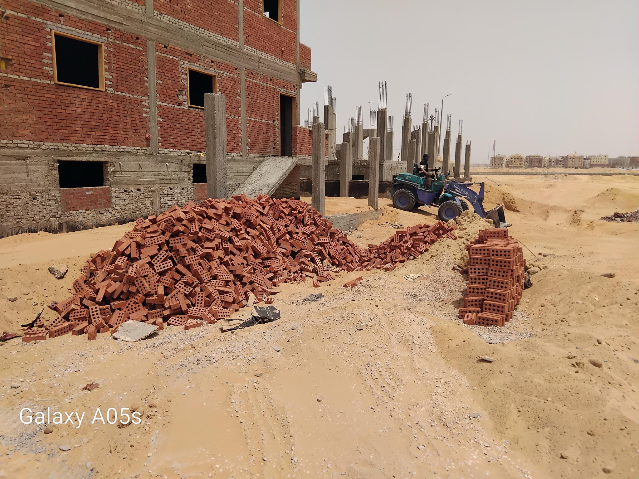 Construction stage Wall Building works