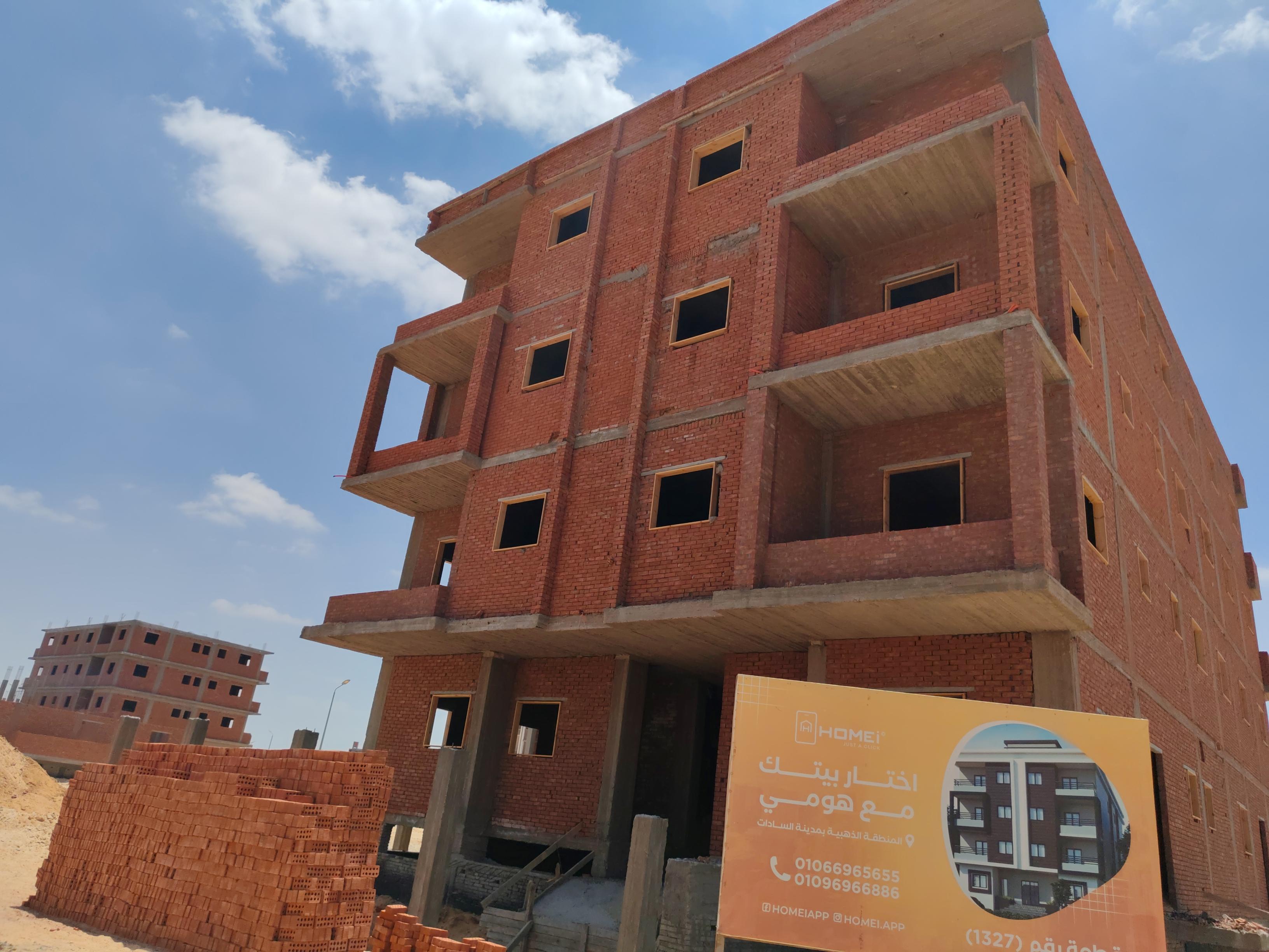Construction stage Wall Building works