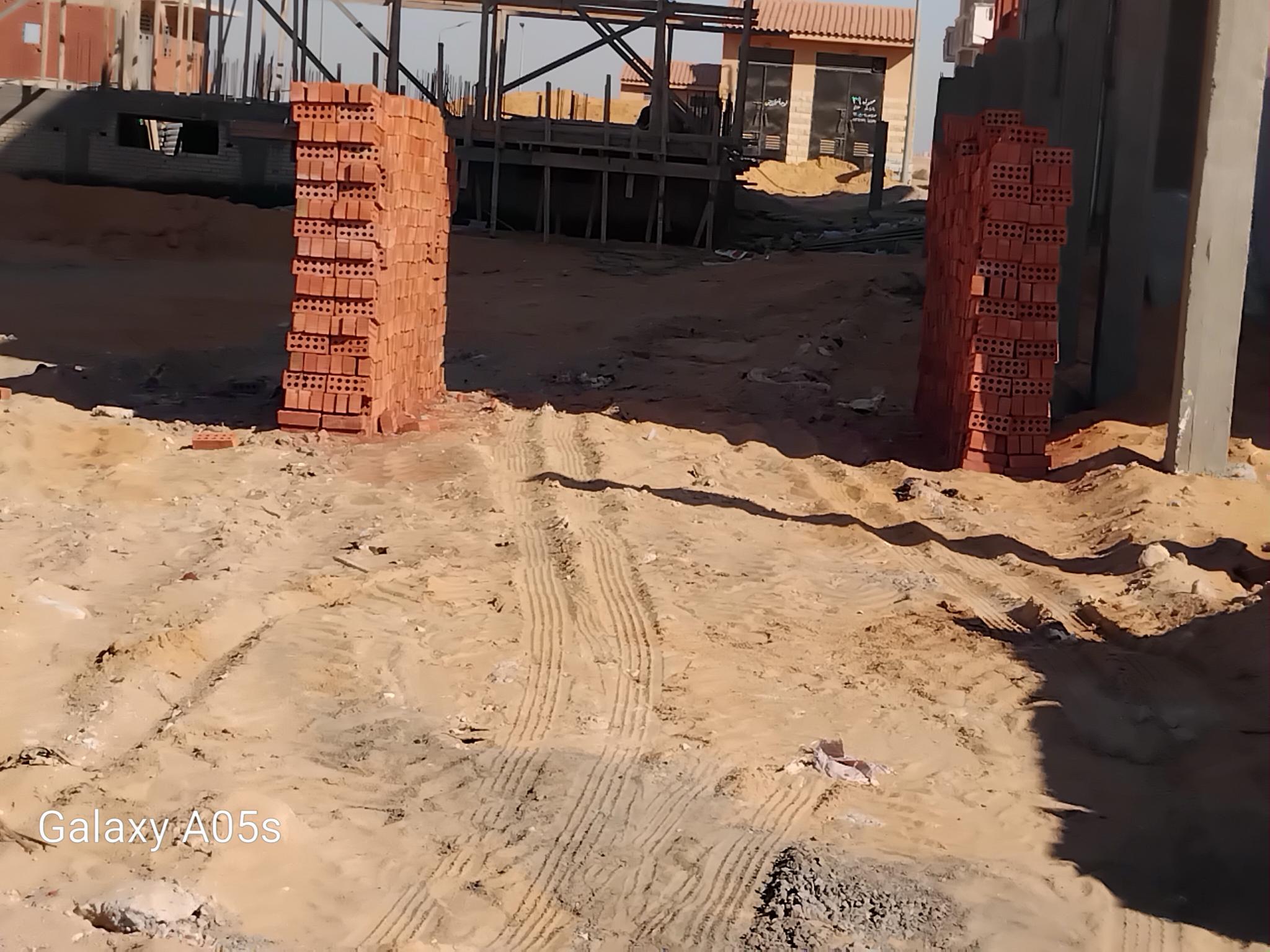 Construction stage Wall Building works