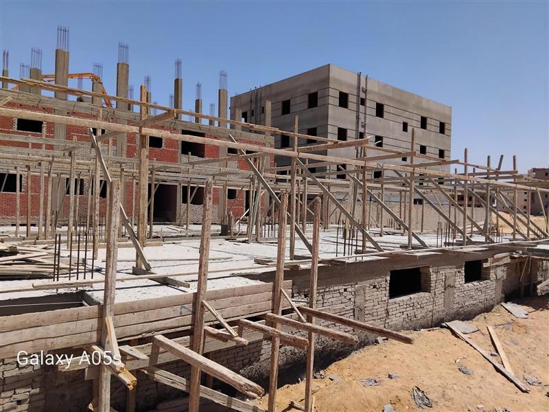 Construction stage Ground floor columns