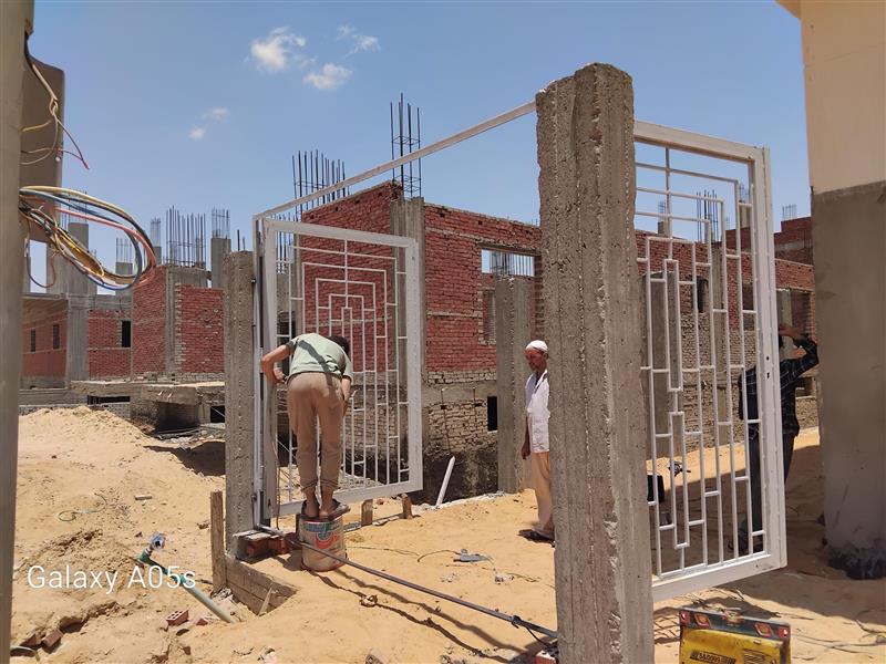 Construction stage Aluminum & glass works (Krital)