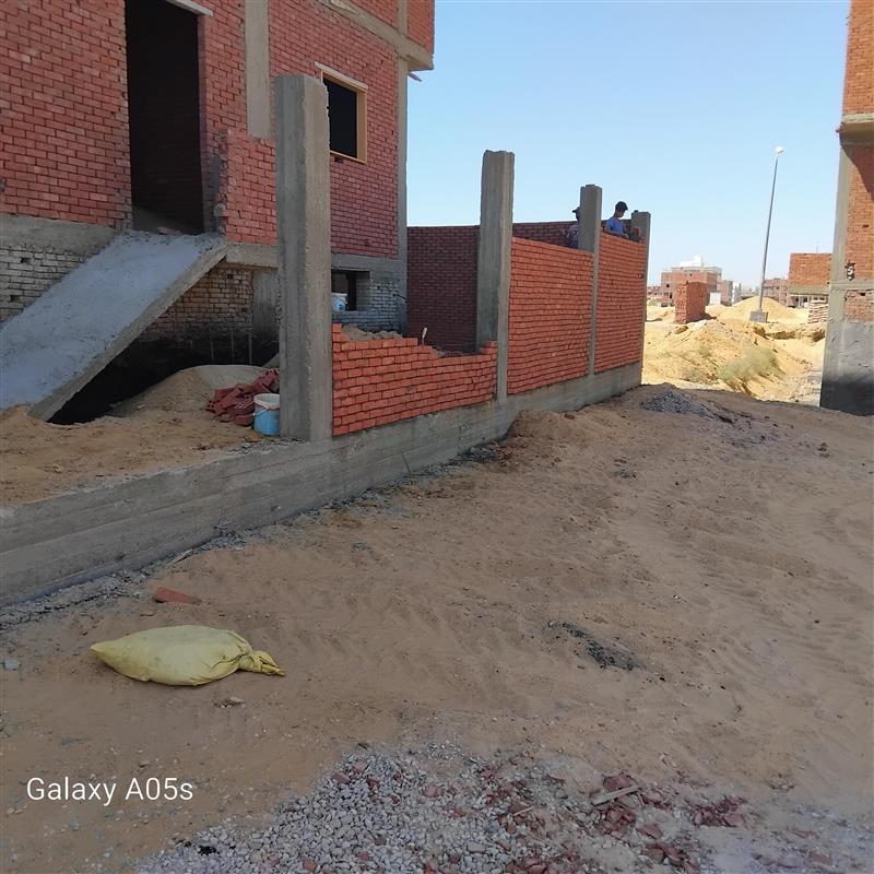 Construction stage Wall Building works