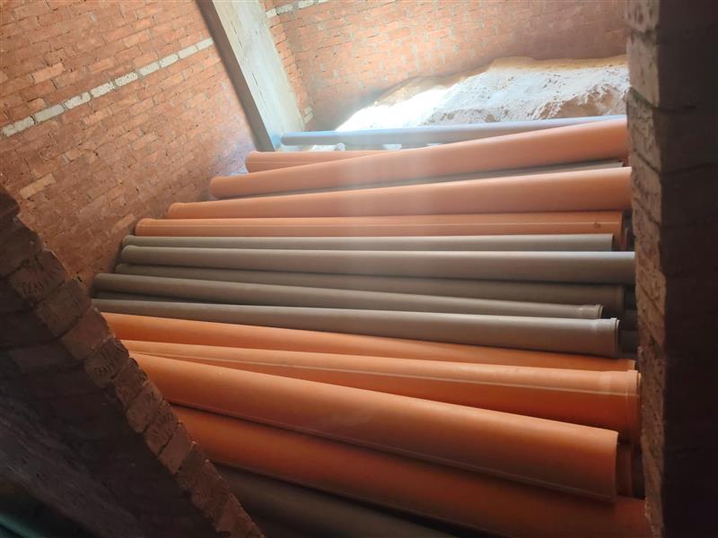Construction stage Plumbing works