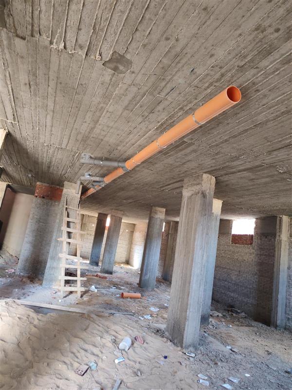 Construction stage Plumbing works