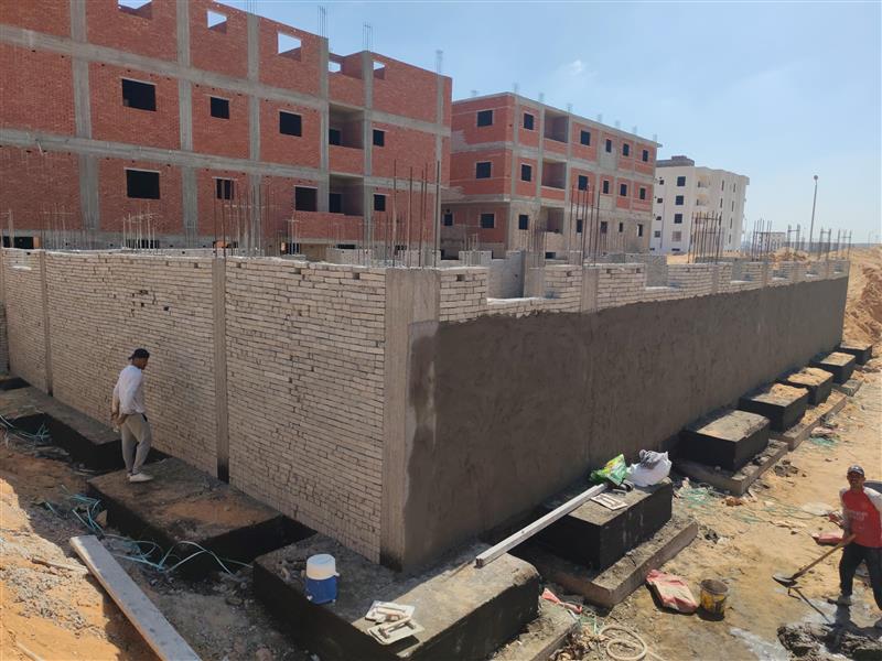Construction stage Basement walls