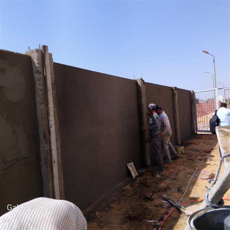 Construction stage Wall Building works
