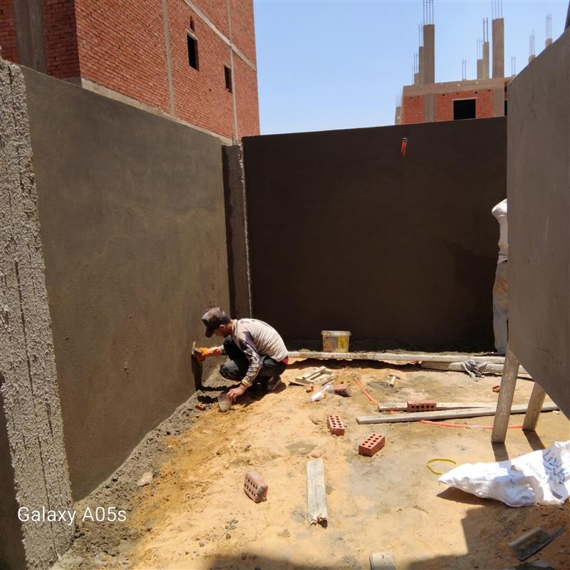 Construction stage Wall Building works