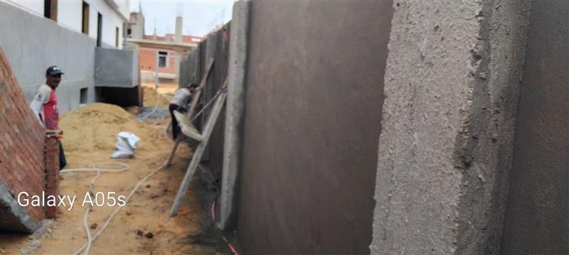 Construction stage Wall Building works