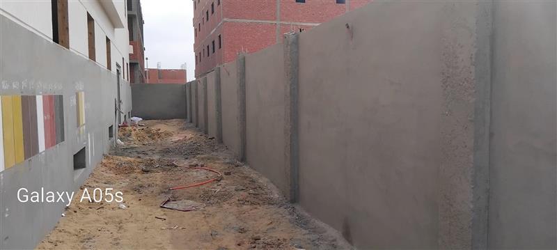 Construction stage Wall Building works