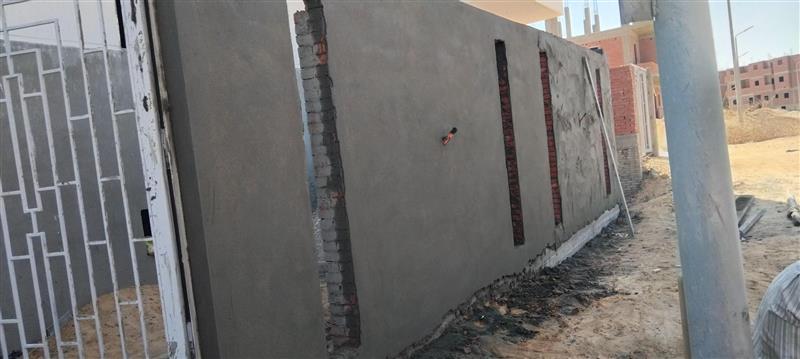Construction stage Wall Building works