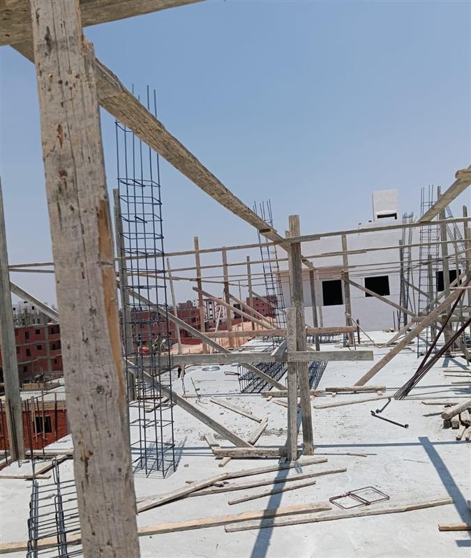 Construction stage Third floor columns