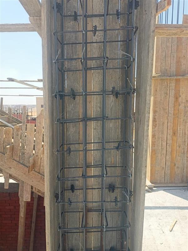 Construction stage Third floor columns
