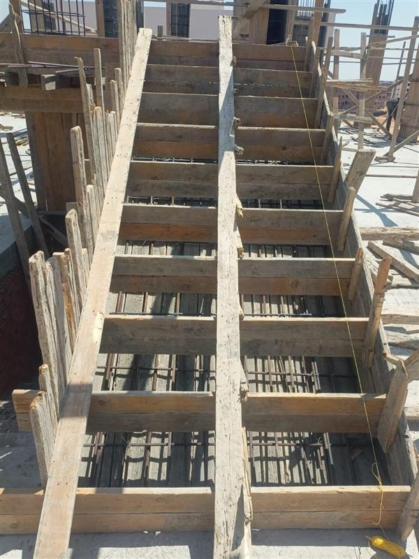 Construction stage Third floor columns