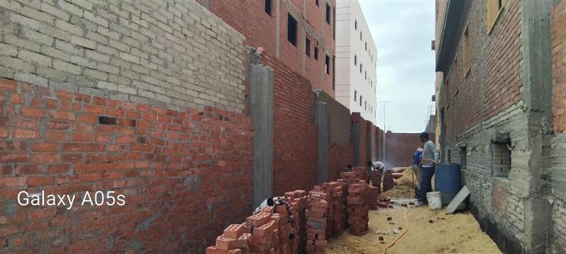 Construction stage Wall Building works