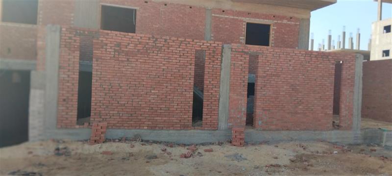 Construction stage Wall Building works