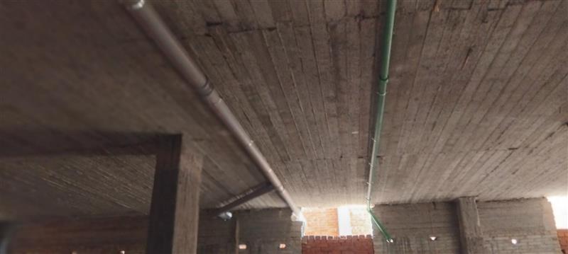 Construction stage Plumbing works