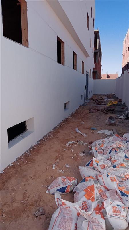 Construction stage Wall Building works