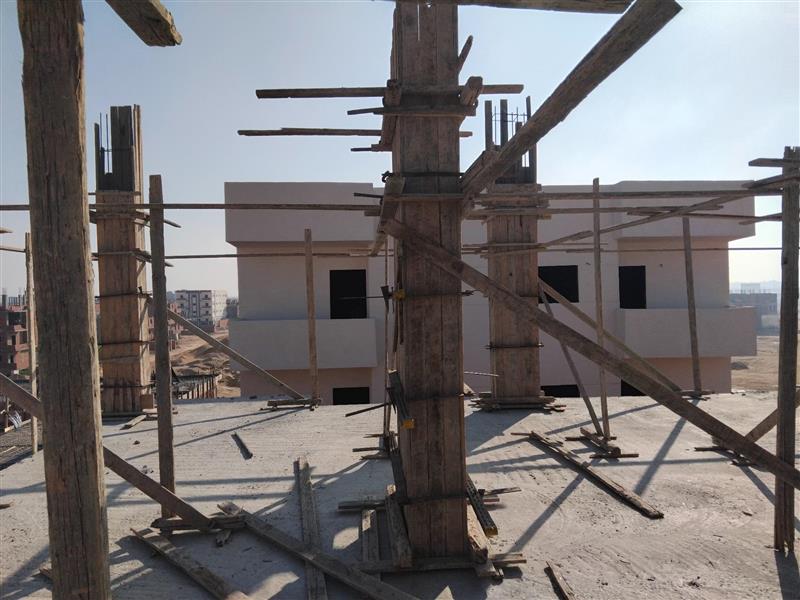 Construction stage Third floor columns