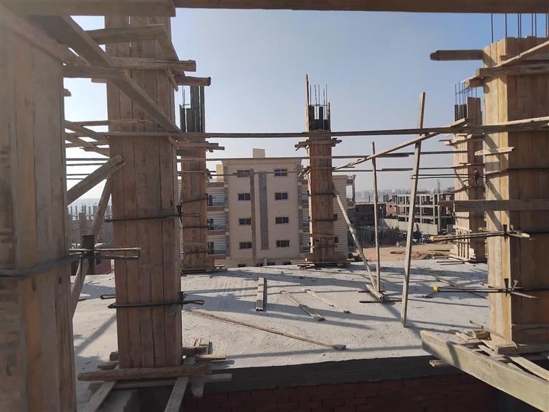 Construction stage Third floor columns