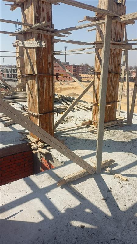 Construction stage Third floor columns